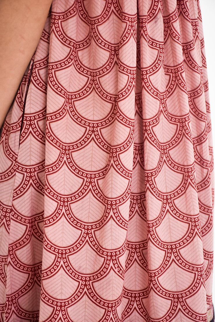 MUNNI DRESS  - Multi Brick Print